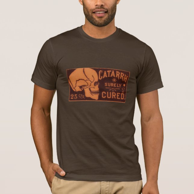 T-shirt Annonce vintage gothique (Devant)