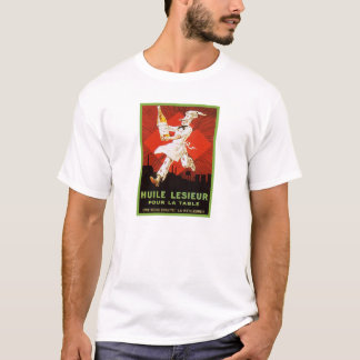 T-shirt Annonce Vintage Huile Lesieur