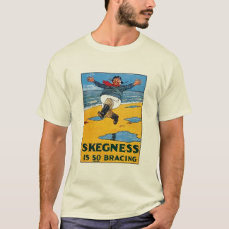 T-shirt Annonce vintage Skegness - Skegness is so Bracing