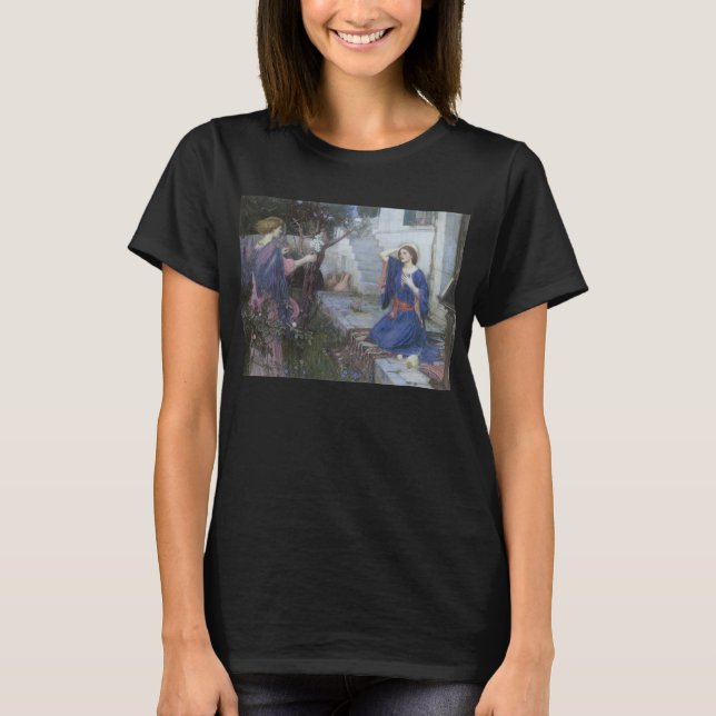 T-shirt Annonciation de John William Waterhouse (Devant)