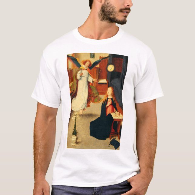 T-shirt Annonciation de la Vierge Marie par Gerard David (Devant)