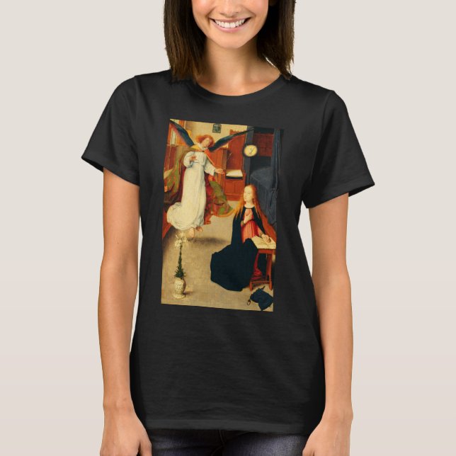 T-shirt Annonciation de la Vierge Marie par Gerard David (Devant)