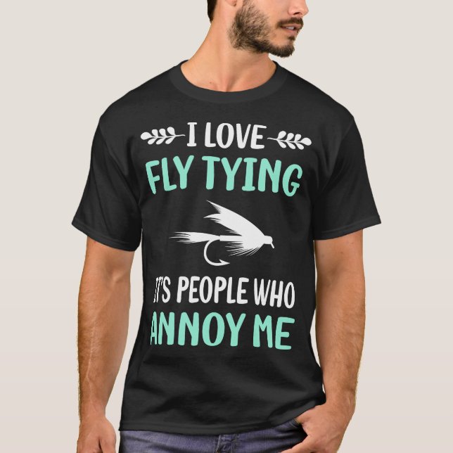 T-shirt Annoy Fly Tying (Devant)