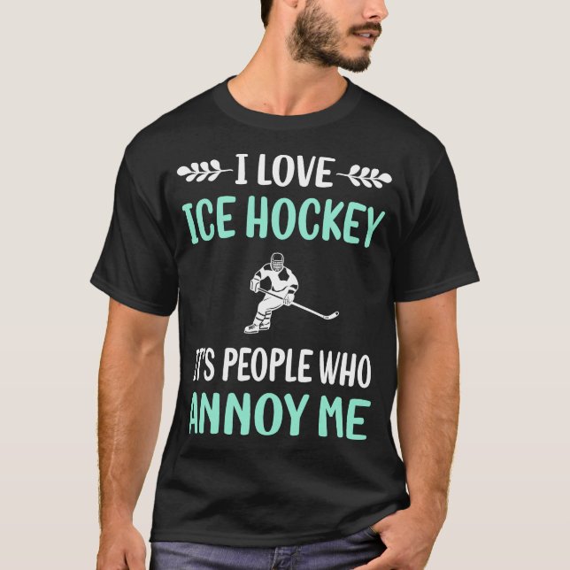T-shirt Annoy Ice Hockey (Devant)