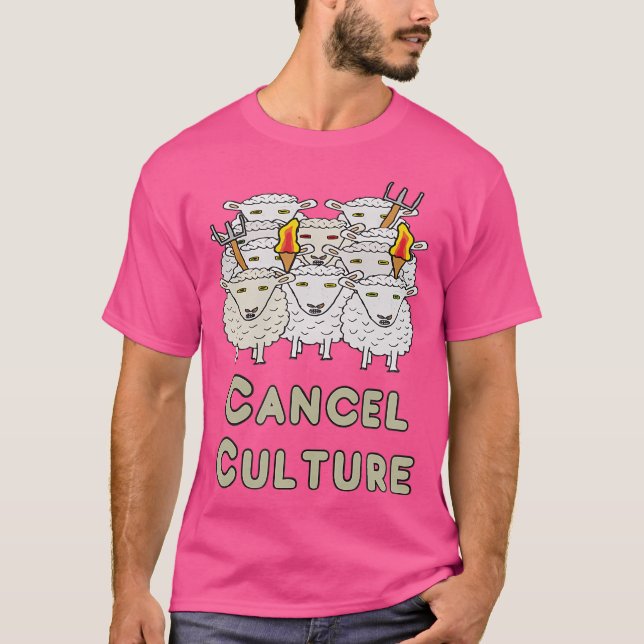 T-shirt Annuler les moutons de culture (Devant)