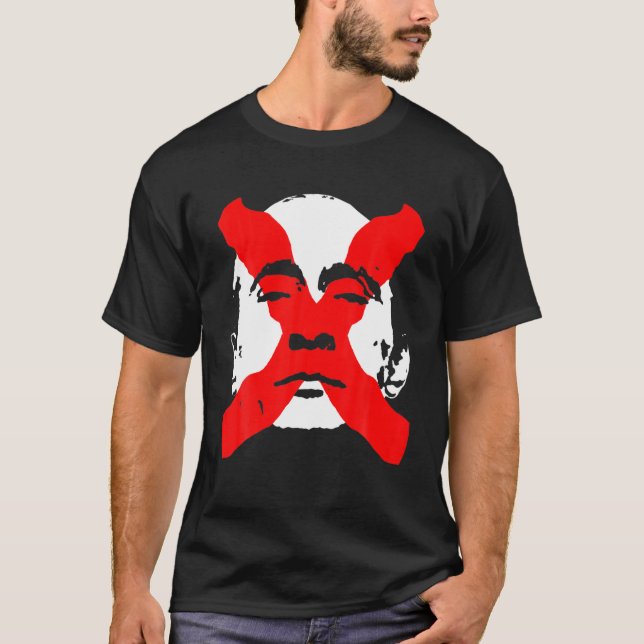 T-shirt Annuler Putin X Anti War Face Peace Support Free R (Devant)