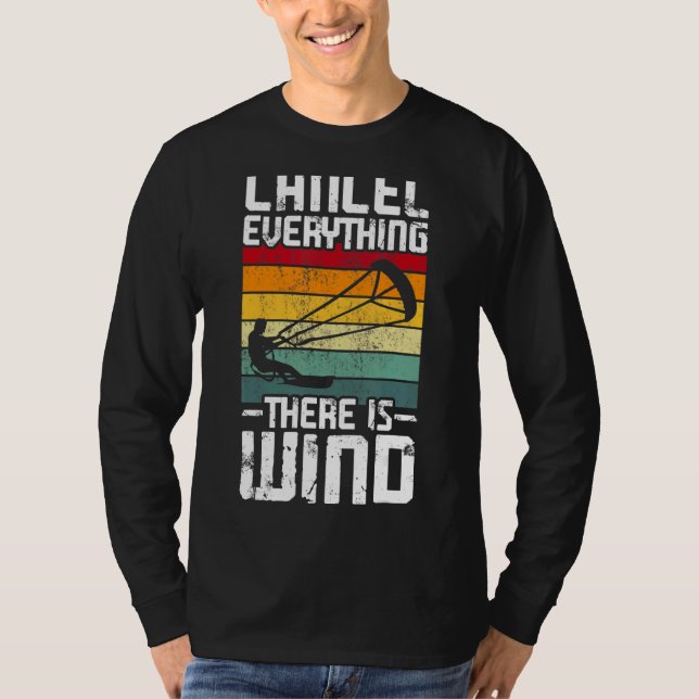 T-shirt Annuler Tout Il Y A Du Vent (Devant)