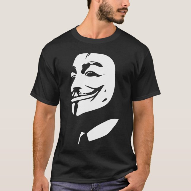T-shirt anonyme Badass (Devant)