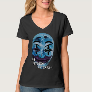 T-shirt Anonyme démasqué
