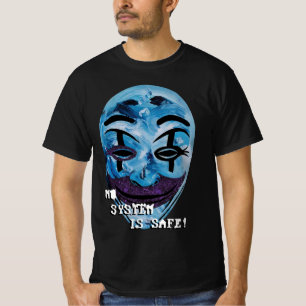 T-shirt Anonyme démasqué