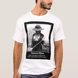 T-shirt Anonymiss