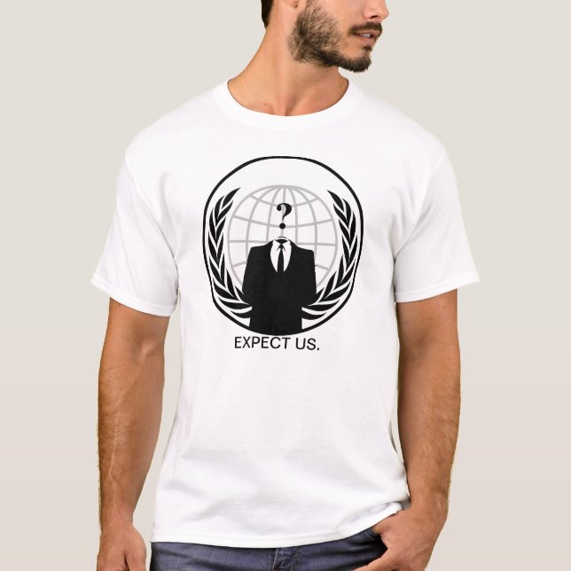 T-SHIRT #ANONYMOUS (Devant)