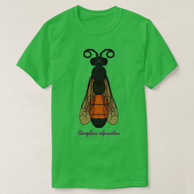 T-shirt Anoplius infuscatus (Design devant)