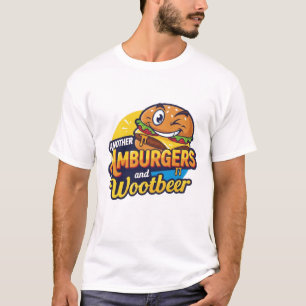 T-shirt Another Amburgers and Wootbeer Fun Logo