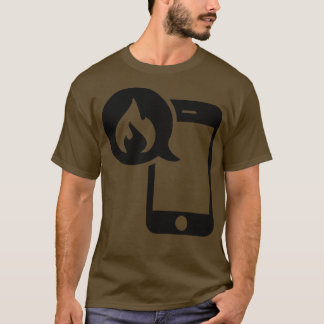 T-shirt Anruf Feuer