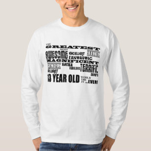 T-shirt Ans de fête d'anniversaire d'amusement 13èmes pl