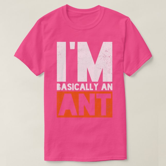 T-shirt Ant Ant Ant Lover Ant Keeper (Design devant)