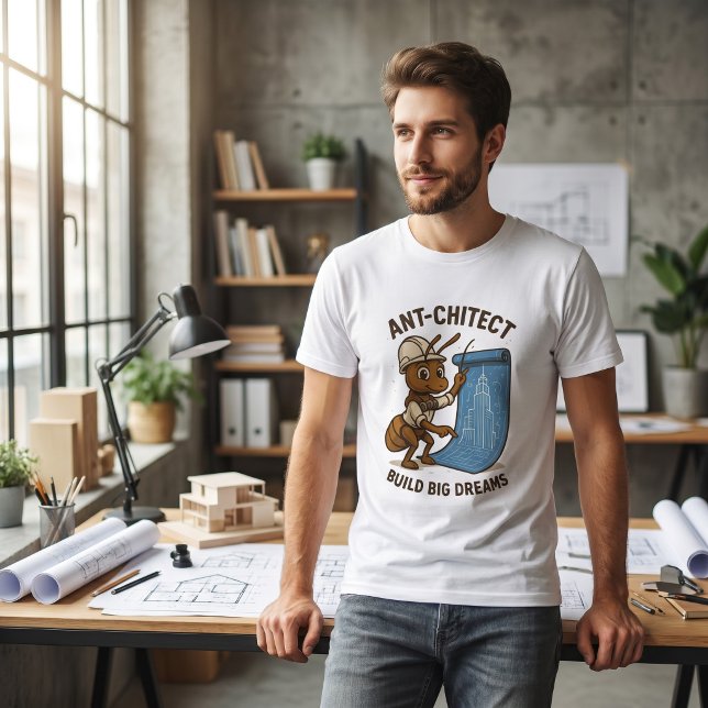 T-shirt Ant-chitecte – Création drôle de fourmi ar (Créateur téléchargé)