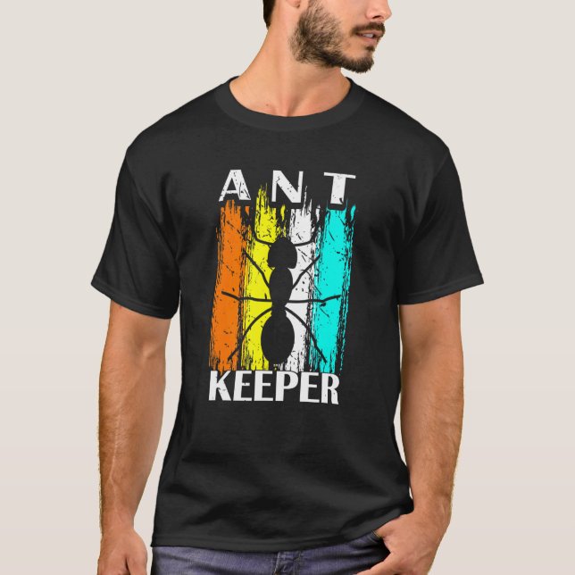 T-shirt Ant de garde de fourrure gardant les insectes (Devant)