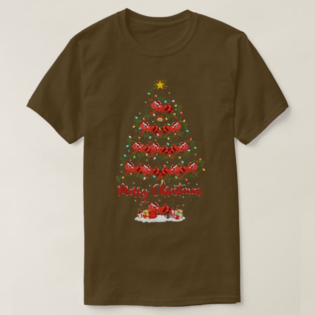 T-shirt Ant Insectes Lover Correspondant Père Noël Ants Ch (Design devant)