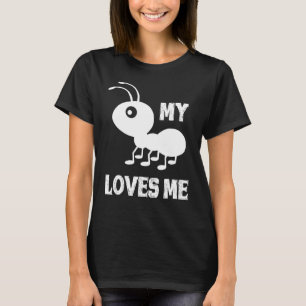 T-shirt Ant _Ma tante m'aime Famille pour Nephew & Niece