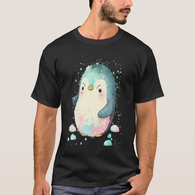 T-shirt Antarctica Penguin Fans Cute Penguin Animal   2 (Devant)