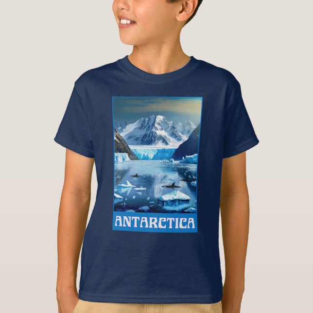 T-shirt Antarctique (Devant)