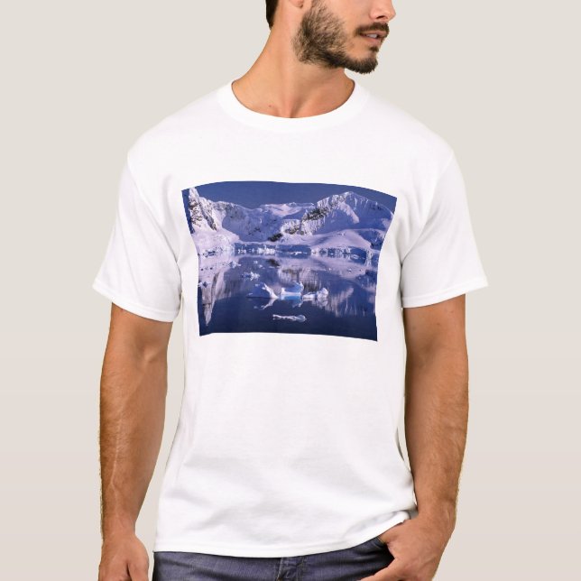 T-shirt Antarctique, baie du Paradis (Devant)