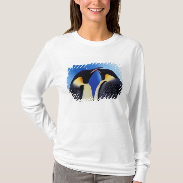 T-shirt Antarctique, Empereur Penguins (Devant)