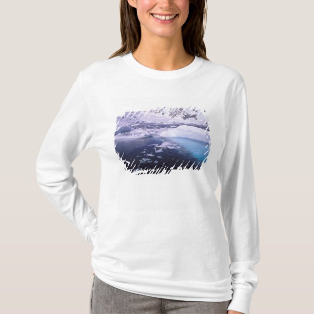 T-shirt Antarctique. Expédition à travers des échappées de (Devant)
