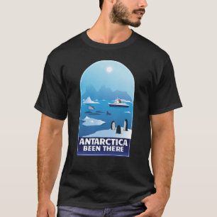 T-shirt Antarctique Glace Antarctique Vacances Antarctique