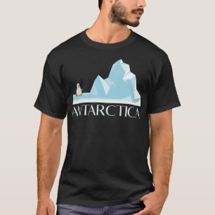T-shirt Antarctique y a été vacances Antarctique