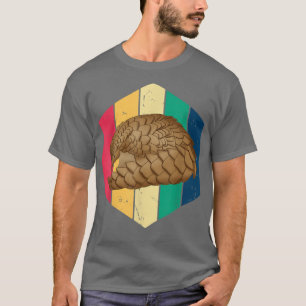 T-shirt Anteater Animal Sunset Retro Vintage les années 70