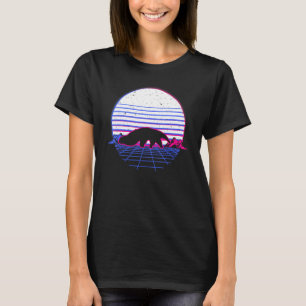 T-shirt Anteater Ours Anteater Fourmis Animal Retro Vintag