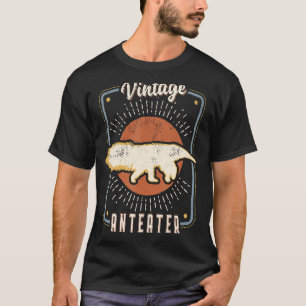 T-shirt Anteater Vintage Rétro classique amour animal