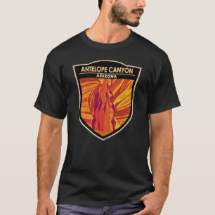 T-shirt Antelope Canyon Arizona Travel Art Vintage