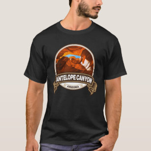 T-shirt Antelope Canyon Arizona Travel Badge