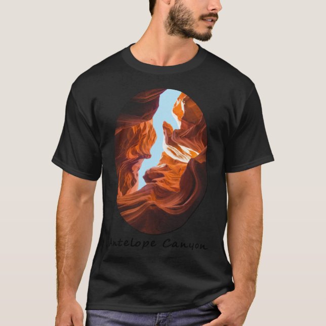 T-shirt Antelope Canyon Vue Nature (Devant)
