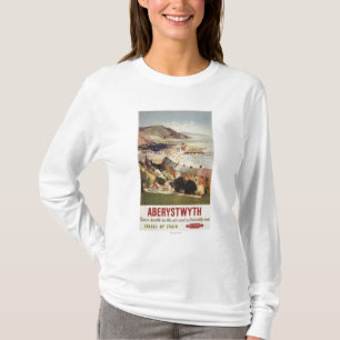 T-shirt Antenne d'affiche britannique de chemins de fer de