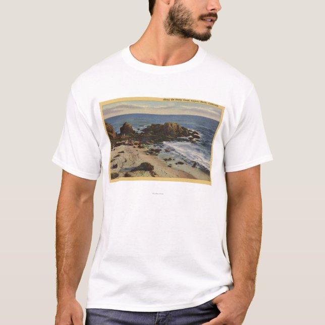 T-shirt Antenne de la côte rocheuse (Devant)