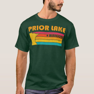 T-shirt Antérieur Lac Minnesota Vintage Souvenir déshabill
