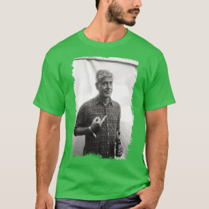 T-shirt Anthony Bourdain amis du majeur