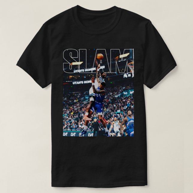 T-shirt Anthony edwards Casquette (Design devant)