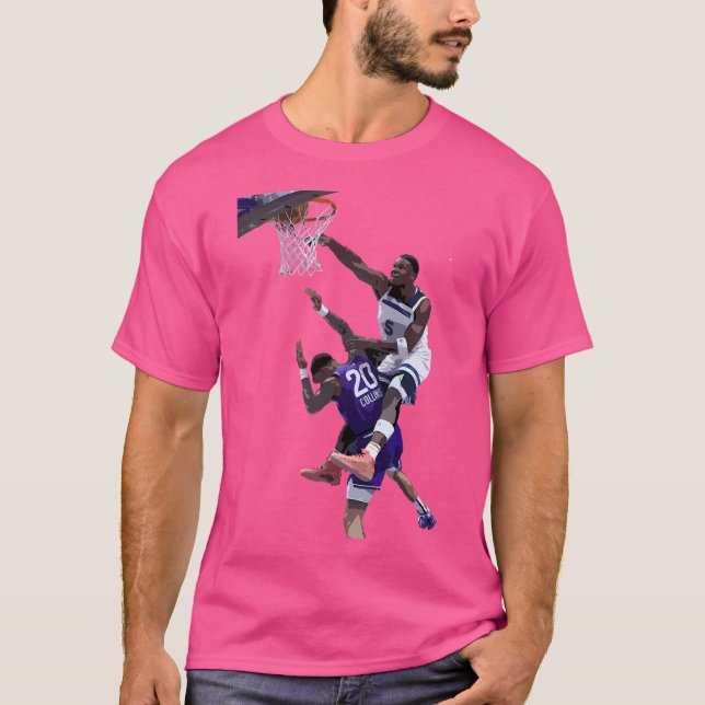 T-shirt Anthony Edwards Dunk (Devant)