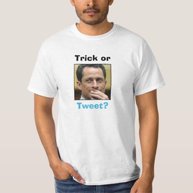 T-shirt Anthony Weiner - tour ou bip ? (Devant)