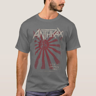 T-shirt Anthra Live In vintage