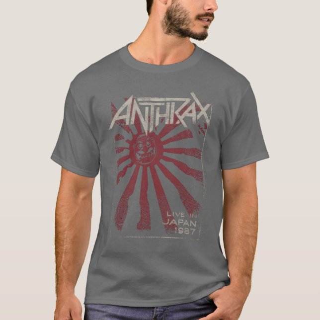 T-shirt Anthra Live In vintage (Devant)