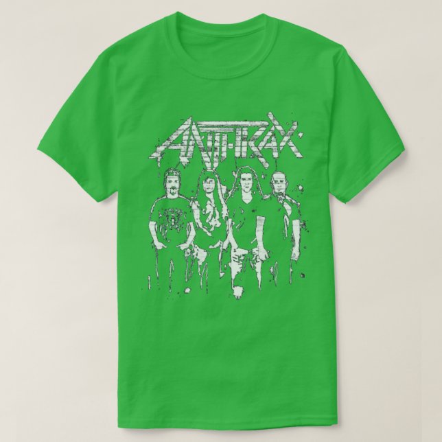 T-SHIRT ANTHRAX MERCH VTG (Design devant)