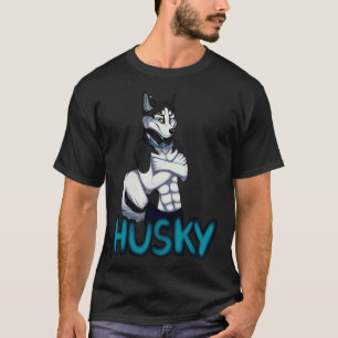 T-shirt Anthro Husky Baseball ¾ manche