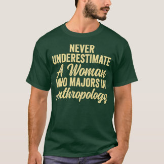 T-shirt Anthropologie Anthropologie Citation Ne jamais sou